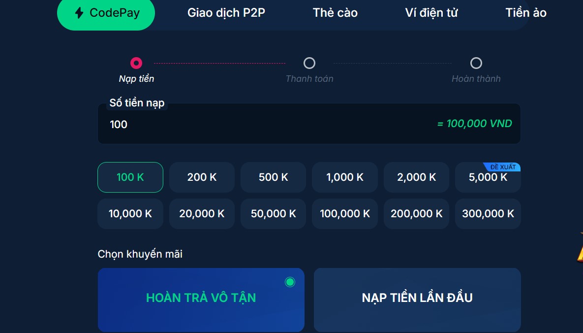 Nạp Tiền Rikbet 3 Top khuyến mãi khi bạn nạp tiền Rikbet